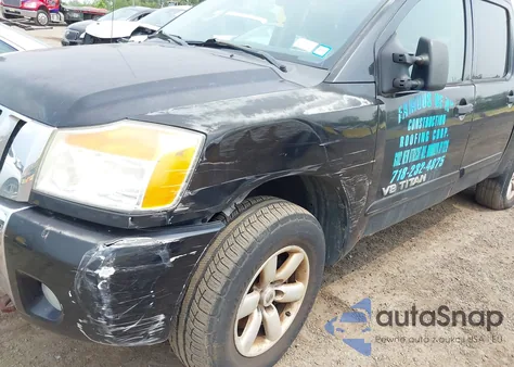 2011 Nissan Titan Sv from USA, damaged, VIN 1N6AA0EC3BN300204